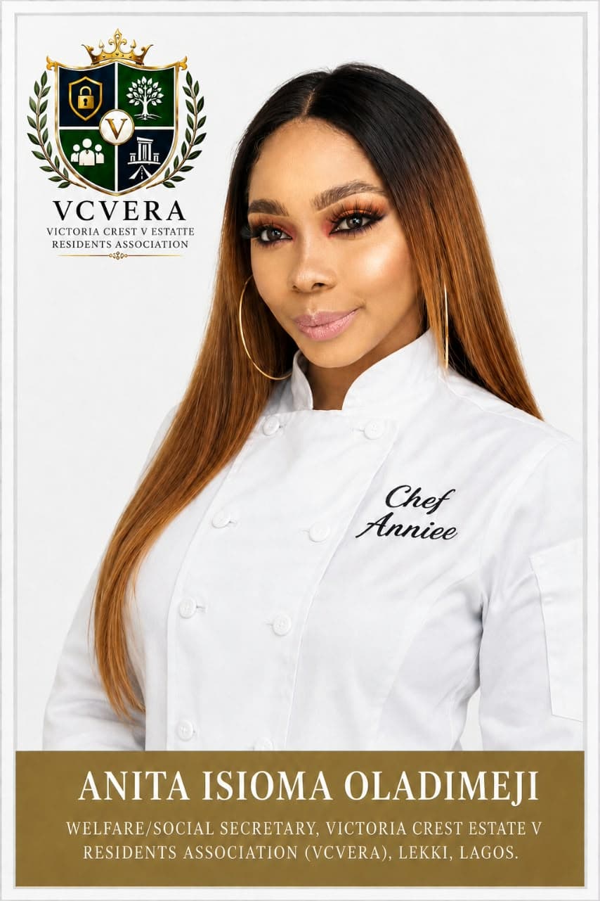 Anita Isioma Oladimeji — Welfare/Social Secretary, VCVERA